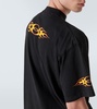 Oversized logo cotton jersey T-shirt