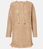 Kiss By The Book lace minidress