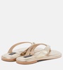 Morgan leather sandals