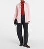 Balloon mid-rise barrel-leg jeans