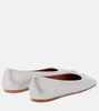 Ane embellished suede ballet flats