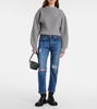 American mid-rise straight jeans