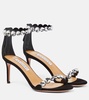 Maxi-Tequila 75 embellished suede sandals