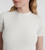 Lingerie cotton-blend jersey T-shirt