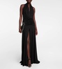 Halterneck gown