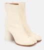 Tabi leather ankle boots