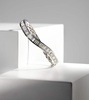 Saturn 18kt white gold bracelet with diamonds
