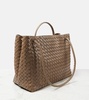 Andiamo Intrecciato Large leather tote bag