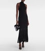 Cash fringed maxi dress
