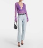 90's mid-rise straight jeans