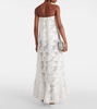 Jacquard maxi dress