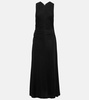 Knot jersey maxi dress