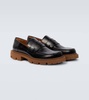 Ivy leather penny loafers