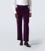 Showcase cotton velvet suit pants