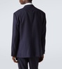 Wool, silk, and cashmere suit jacket