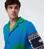 Jacquard cotton shirt