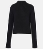 Petite Chunky wool and cashmere sweater