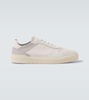 Basket suede and leather sneakers