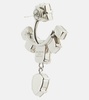 Crystal pendant earrings