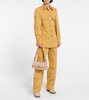 S-Wave faux leather shoulder bag