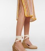 Ring halterneck crochet dress