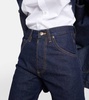 High-rise straight jeans