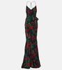 Isla floral maxi dress