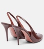 Kristina Sling 105 leather slingback pumps