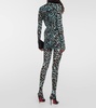 Cadie leopard-print tights