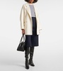 Valdez wool-blend culottes