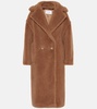 Teddy Bear camel hair and silk coat