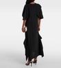 Silk maxi dress