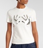 Patch-appliqué jersey T-shirt