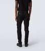 Cotton sateen cargo pants