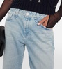 Remy low-rise straight jeans