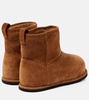 Heidi shearling-lined suede ankle boots