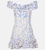 Jardin Petalo cotton poplin minidress