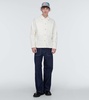 Sailor embroidered wide-leg jeans