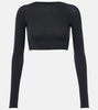 Jersey crop top