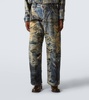 2023 trompe l'œil wide-leg jeans
