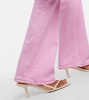 Sophie cotton-blend bootcut pants