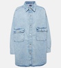 Oversized denim jacket