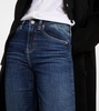 Girlfriend mid-rise slim jeans