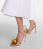 Citrus Punch 105 raffia sandals