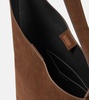 Lune Large suede tote bag