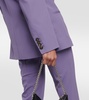 Oversized wool-blend blazer