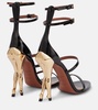 Cabaret patent leather sandals