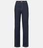 Zibello high-rise straight jeans