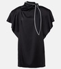 Draped minidress