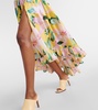 Marie Rose floral cotton midi dress